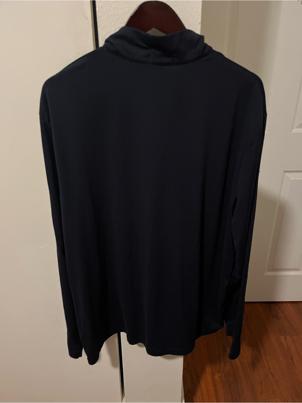 Polo by Ralph Lauren Men’s Athletic Navy Long-Sleeve Quarter-Zip Pullover - Picture 2 of 7